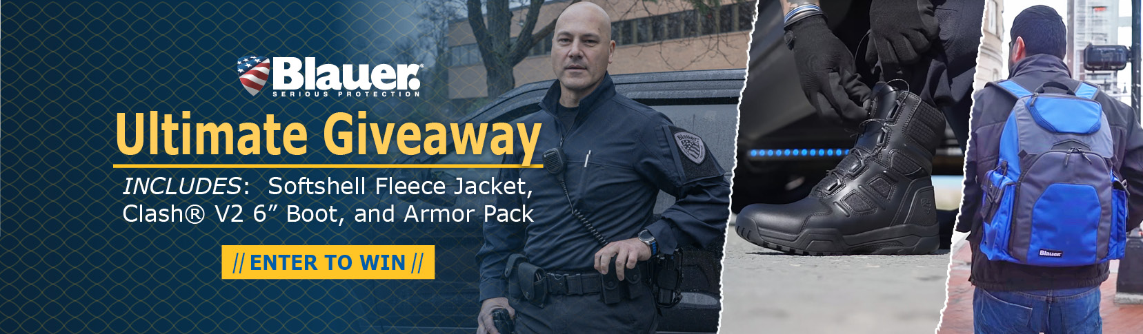 Register for our Blauer giveaway