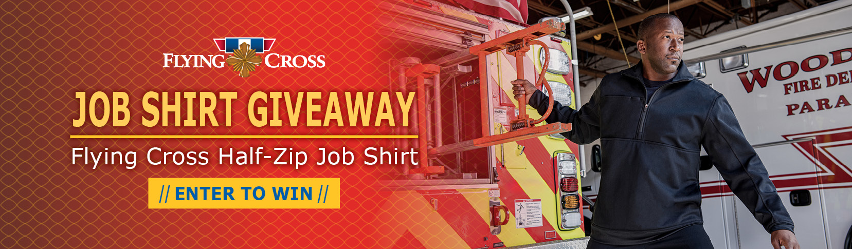Register to WIN a Flying Cross job shirt!