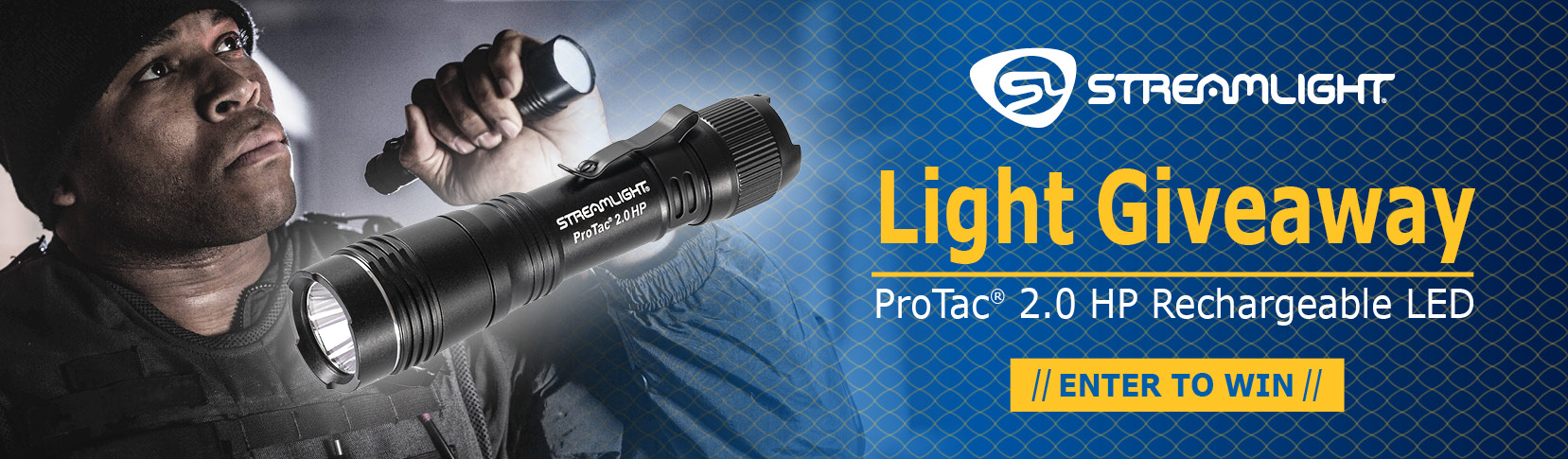 Register to WIN a Streamlight ProTac flashlight