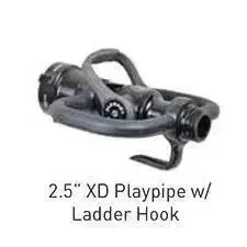Elkhart XD Playpipe Ladder Hook, 2.5" x 1.5"