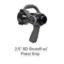 Elkhart XD Shutoff, 2.5" x 1.5", Pistol Grip