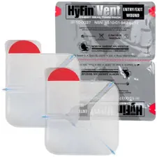 NAR HyFin Vent Chest Seal Twin Pack 