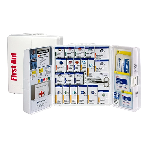 First Aid Only Plastic Smart Compliant Cabinet, OSHA, Large 