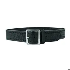 Airtek Garrison Deluxe Duty Belt, 1.75", BW, Nickel 