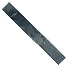 Dutyman Belt,1.5" Plain Velcro Black 