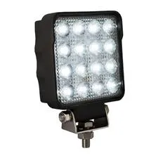 BuyProd Ultra Bright 4.5" Wide Square LED Flood Light, Clear 