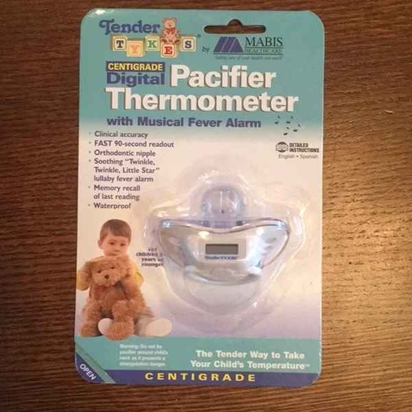 Briggs Pacifier Thermometer, Digital Fahrenheit