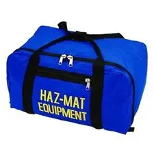 Hazmat Equipment Bag, Blue w/ Yellow Letter 