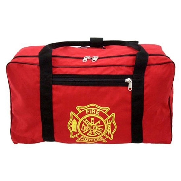 Gear Bag, Red 13½" X 13" X 24" Maltese Cross 