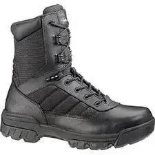 Bates Boot, Tactical, Side Zip Black, 8", Sz: 115M