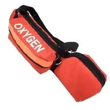 Oxygen "D" Cylinder Bag, Padded Orange 