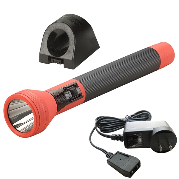 Streamlight Flashlight, LED SL-20LP C4 Orange, 120V AC