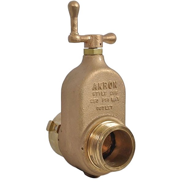 Akron Gate Valve, 2.5" Cast 