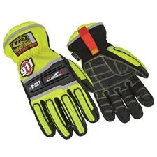 Ringers Glove, Extrication Barrier One, Hi-Viz Yellow