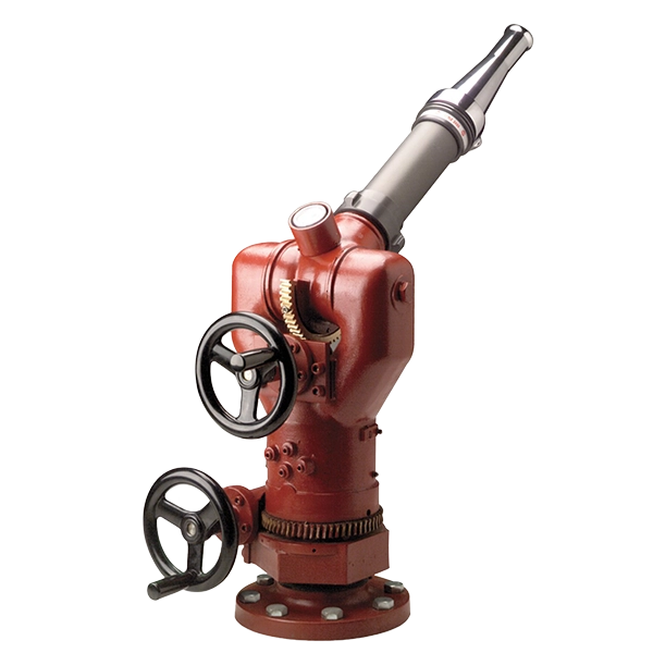 Akron Monitor, Gemini Handwheel, Pipe, Deluge Tip