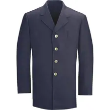 FBC Legend Dress Coat, Navy Single Breasted, Silver FD 