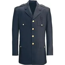 FBC Dress Coat, LAPD Navy Single Breasted, Gold FD
