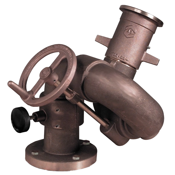 Akron Monitor, Aeries, 4" Flange, Monitor, Only,Brass