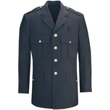 FBC Dress Coat, LAPD Navy Single Breasted, Gold FD 