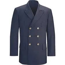 FBC Double Breasted Dress Coat, LAPD Navy, 6 Gold FD