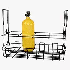 Flamefighter Bottle Carrier 5.25" 30 min High Pressure-Holds 8