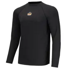 Ergodyne Base Layer LS Shirt, Black 