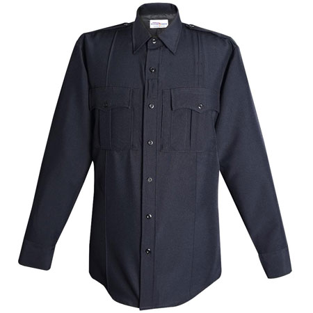 FC Shirt, Command, LAPD Navy 100% Poly, Power Stretch, LS