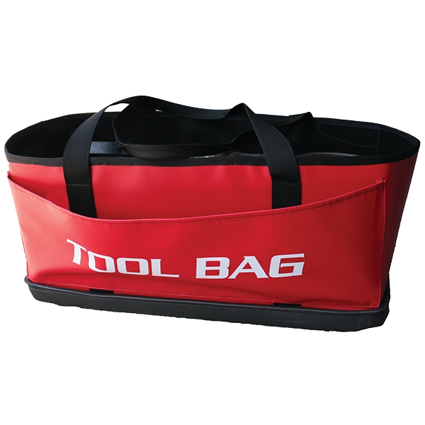 R&B Medium Tool Bag, Red 21" x 9" W x 9 ½" H 