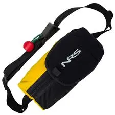 NRS Pro Guardian Wedge Waist Throw Bag, Yellow/Black 