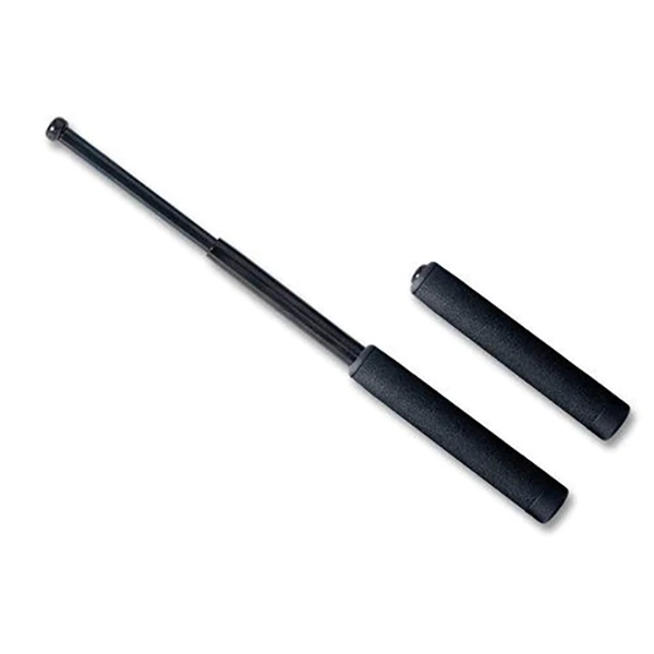 ASP Friction Loc Baton with 16" Foam Grip in Black Chrome 