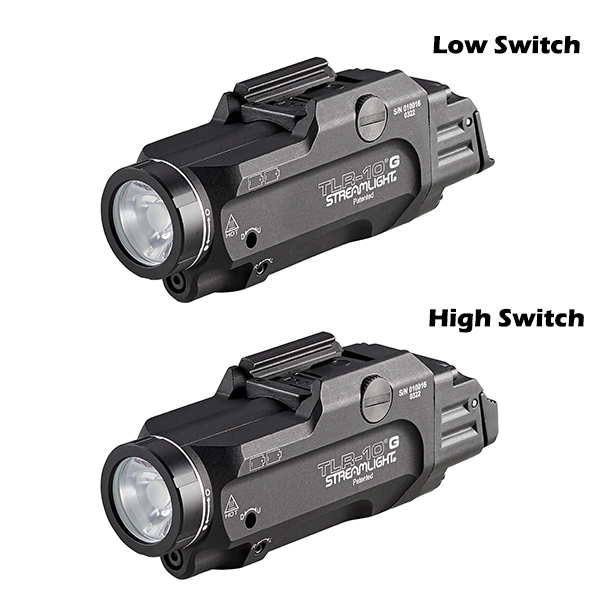 Streamlight TLR 10 G Gun Light with Green Laser & Rear Switch 