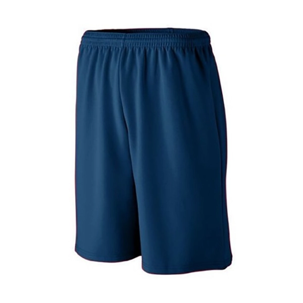 Augusta Wicking Mesh Shorts 9" Inseam, Navy 