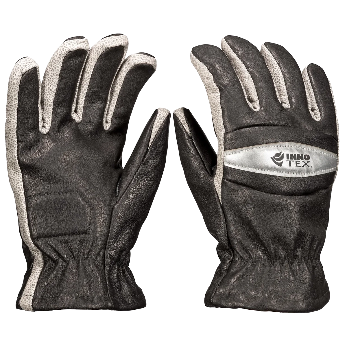 Innotex 885S 3D Gloves, Black Kangaroo, Silver Gusset 