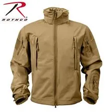 Rothco Special Ops Jacket Soft Shell, Coyote Brown