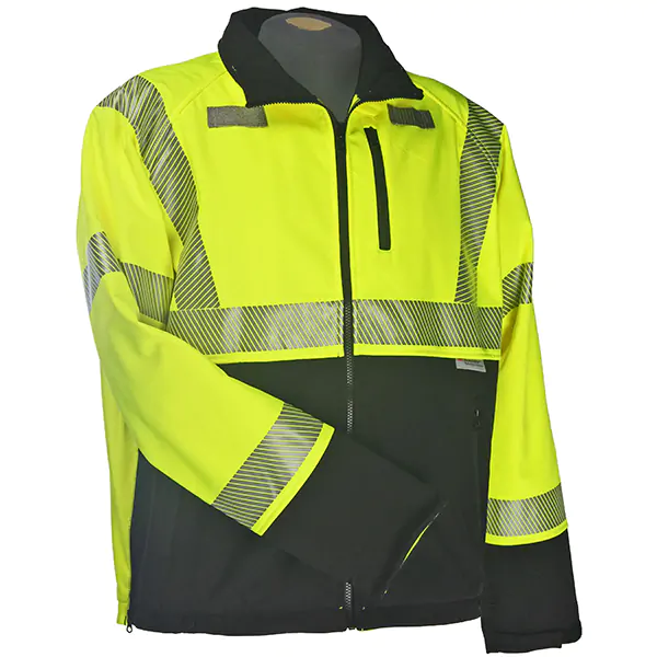 Soft Shell Jacket, ANSI Class3 All Weather System