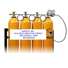 Cascade System Hdwr. Kit,6000 psi,CGA702, (4) Bottle system, 