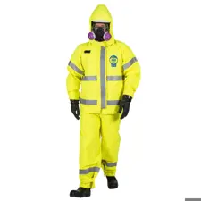 Kappler Durachem 200 Coverall Hi Viz Yellow 