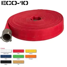 Key Fire Hose, ECO-10 Hose 1.5" x Length, DJ, 1.5" NH 