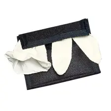 Glove Pouch, Velcro Belt Holds 1-3 Pair 