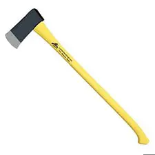 Leatherhead Flat Head Axe Yellow, 8 lbs, 36" 