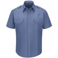 Workrite Shirt, Light Blue SS, Nomex 4.5 oz 