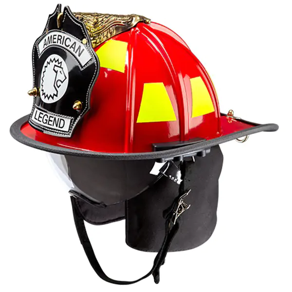 LION Legend Traditional Helmet Retractable Eye Guard