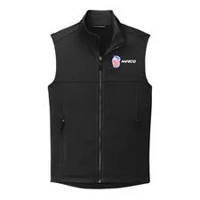 Port Authority Fleece Vest Nafeco Emb, Deep Black 