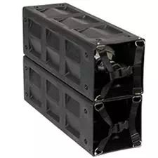 Zico Plastic Horizontal Storage Unit-Black 
