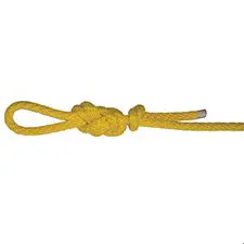 PMI Economy Throw Rope-Yellow- 8mm 