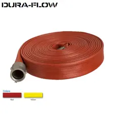 Key Fire Hose Dura-Flow Rubber 1.0" x Length, NH Coupling 