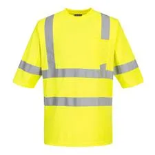 Portwest SS Mesh T-Shirt, Yellow, Class 3 