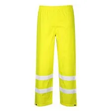 Portwest Hi-Vis Rain Pants Class E, Yellow 