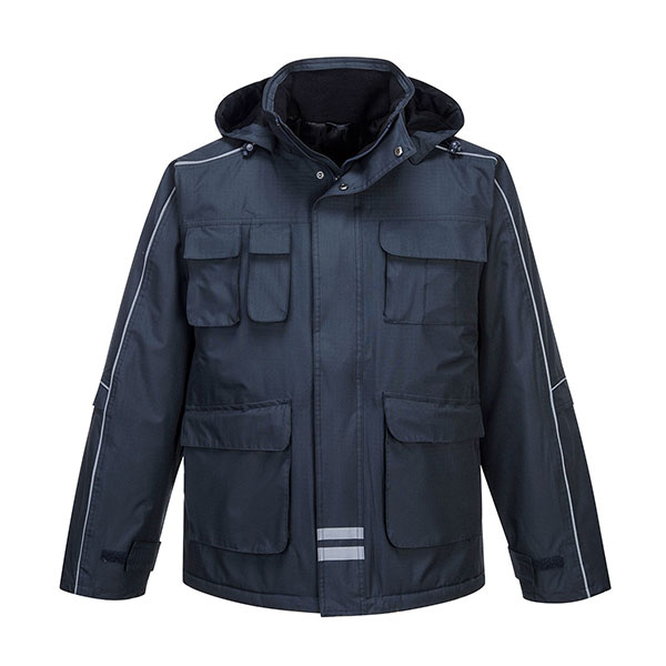 Portwest RS Multi-Pocket Parka Navy 