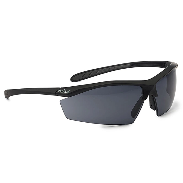 Bolle Sentinel Glasses Smoke Lens, Black Frame 